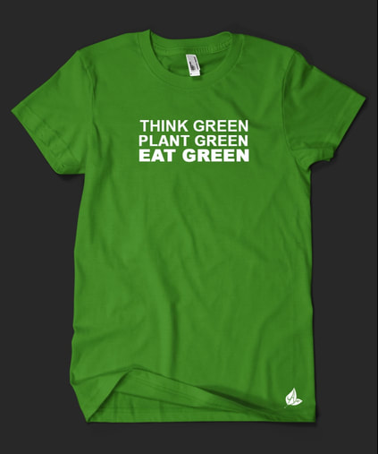 think green t-shirt